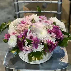 Mixed Flower Basket 