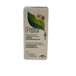 Pure eye drop moisturizing drops for eyes