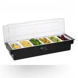 Bar Container With 6 Storage