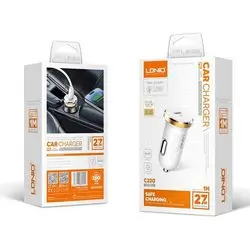 LDNIO 27W PD CAR CHARGER TURBO AND CABL PD LIGHTING