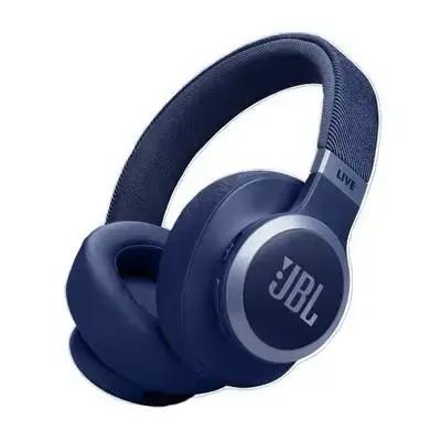 JBL Live 770NC Wireless Over-Ear Noise Cancelling Headphones with True Adaptive NC - Blue