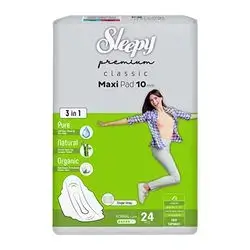 Sleepy Lady Pad 3In1 Maxi Normal 24 Pads