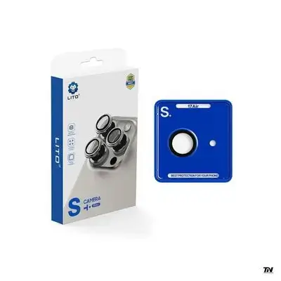 Lito S+ Metal Camera Lens Glass for iPhone 17 air Black