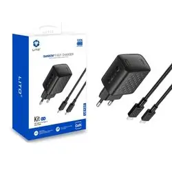 LITO LC13T 20W Fast Charger (C to C)