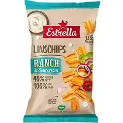 Estrella Lentils Chips Ranch & Sourcream
