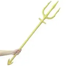 Poseidon Trident - Gold -100cm
