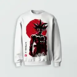 JERSEY Half Over Size Dragon Ball White (Medium)