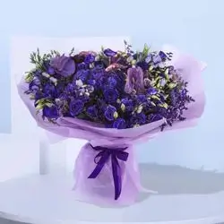 Purple Flower Bouquet