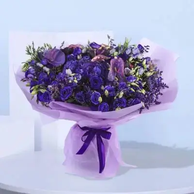 Purple Flower Bouquet