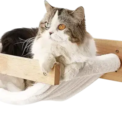 FUKUMARU Cat Hammock Wall Mounted