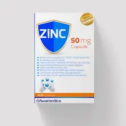 Zinc 50mg 30capsul (Aawamedica)