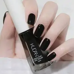 KUDAN 10ml Water-Based Nail Polish - 29 Black 