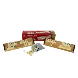Kardeşler Ahşap Okey (wooden Rummy/Okey) set