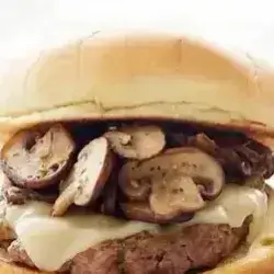 Mushroom Beef Burger