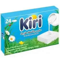 Kiri cream cheese 400g, 24 Polish pieces