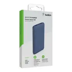 Belkin BoostCharge 3-Port Power Bank 10K USB Type-A to USB Type-C Cable