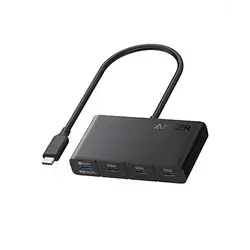 Anker Usb-C Display Hub (4-In-1, 10Gbps) 4K,100W, For Mobile,Tablet,Laptop
