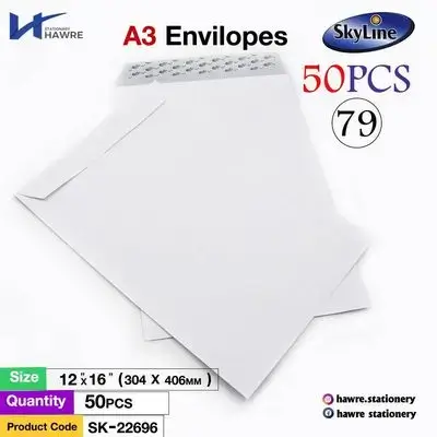 White envelopes-16x12cm