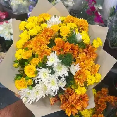 bouquet flower yallo