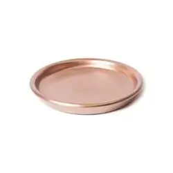 Terracotta Flower Pot Saucer No:2 Copper