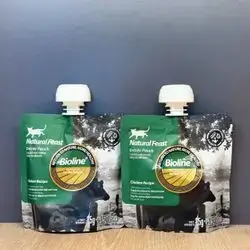Natural Feast Chicken Flavor for Skin & Coat 100g×2Pcs