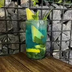 Pineapple Blue Mojito
