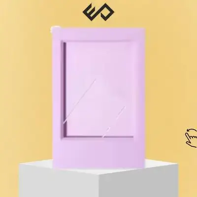 Colorful Instax Mini Vertical Desktop Photo Frames - Purple