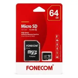 FONECOM Micro SD Card (64GB)