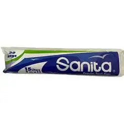 Sanita Trash Bag White 15Ltr
