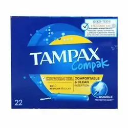 Tampax Compak 22pcs Regular