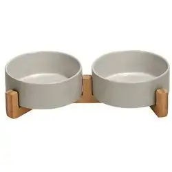 Dual Ceramic Bowl A24