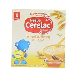 Nestle Cerelac Wheat & Honey Baby Cereal With Milk
