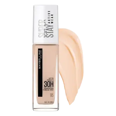Super Stay Active Wear Up To 30H Foundation 115 IVORY 30ml _ MAYBELLINE NEW YORK