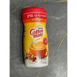German Coffee Mate Hazelnut Flavor