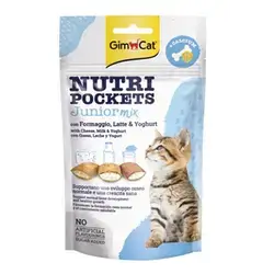 GimCat Nutri Pockets Junior Mix With Cheese, Milk &Yoghurt,60g