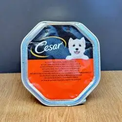 Cesar with Juicy Beef, Pasta, Carrots & Parsley 150g