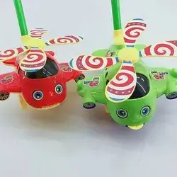 Airplane Helicopter Pull-Along Toy for Kids