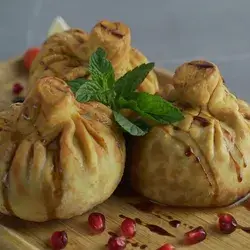 Meat khinkali