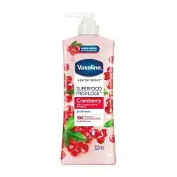 vaseline superfood cranberry &vitamin C 320ml