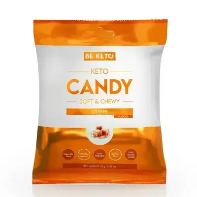 Keto Candy – Toffee 70g 33 kcal per serving
