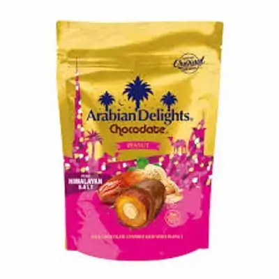 Arabian Delights Chocodate with Peanut and Himalayan Salt