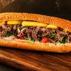 Turkish Meat Doner Sandwich Samoon