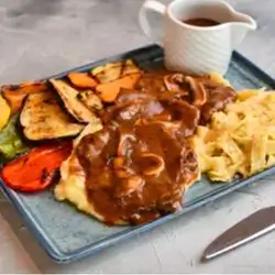 Meat With Mushroom