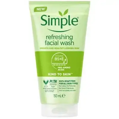 Simple Kind To Skin Refreshing Facial Wash Gel | سمبل غسول جيل منعش للوجه
