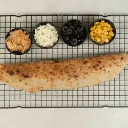 Kadda Chicken and Olive and Cheese and Corn
