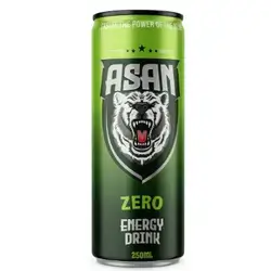 Asan Energy drink zero sugar 250ml