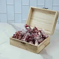 Sugar-Free Pomegranate Istachio Lukum