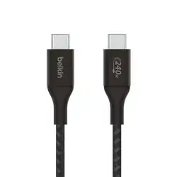 Belkin Cable 240w | Type-C to Type-C - Black - 2m