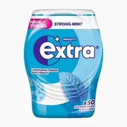 EXTRA Chewing gum Strong Mint, 50 Count