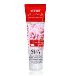 US EU Natural Exfoliating Gel Callus Remover Brightening Face Cleanser Anti Aging Moisturizer Body Peeling Gel Scrub